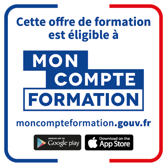 logo mon compte ma formation signifiant que le cpf peut prendre en charge les formations