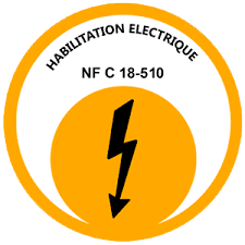 logo de la certification habilitation électrique