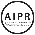 logo de la certification AIPR