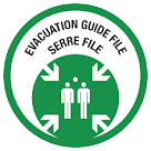 logo de la certification évacuation guide serre file