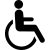 Logo personne en situation de handicap