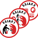 logo des certifications SSIAP 1, 2 et 3