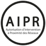 logo de la certification AIPR