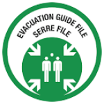 logo de la certification évacuation guide serre file