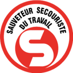 Logo sauveteur secouriste du travail